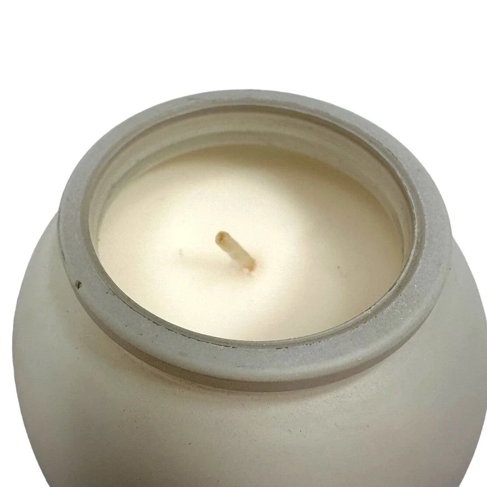 Paddywax Amber Smoke Scent Soy Wax Candle Jar Grey Omber Glass with Lid 5‎ Oz